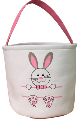 PINK PEAKING BUNNY