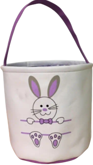 PURPLE PEAKING BUNNY