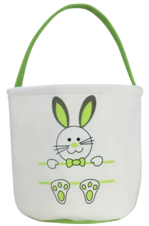 GREEN PEAKING BUNNY